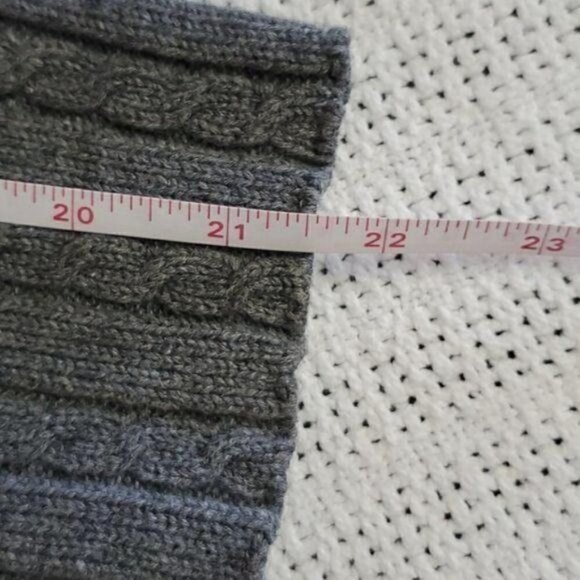 Northcrest Holiday Lodge Black Embroidered Full Zip Embellished LS Sz M Sweater - Picture 7 of 8